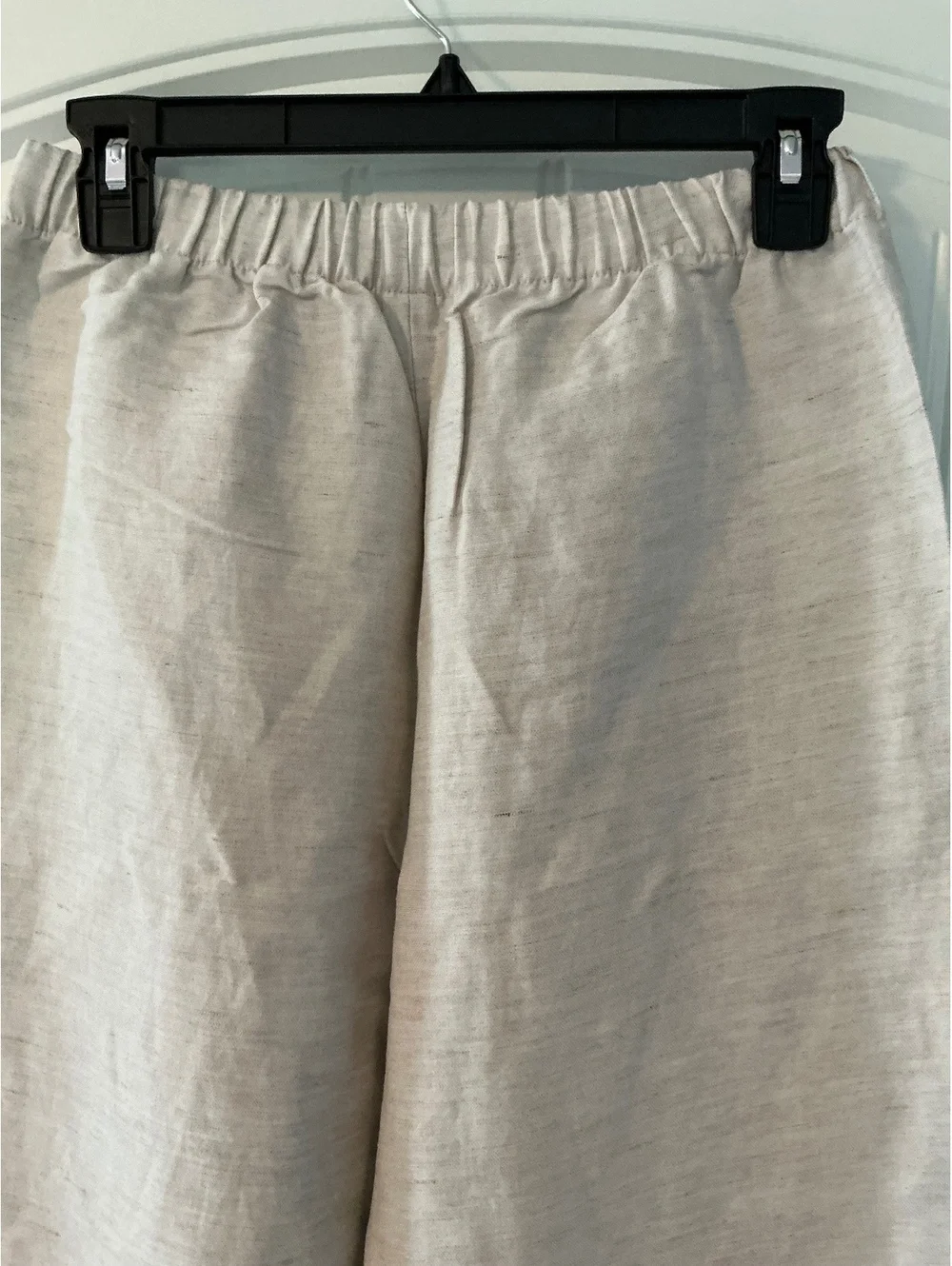 NWT Aritzia Cruise Linen Textured Lodge Pant Undyed Ecru size Small
